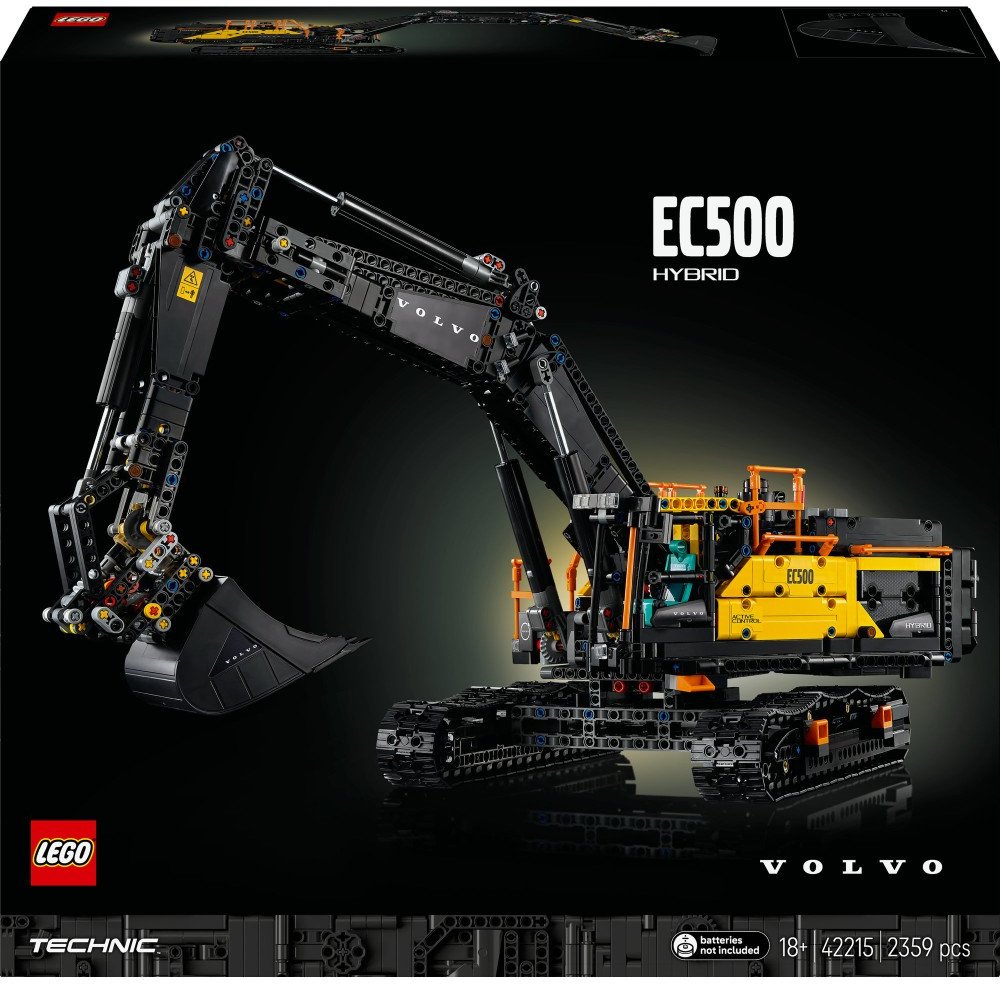 LEGO Technic Volvo EC500 Hybrid Bagger (42215) 5702017816388 LEGO konstruktors