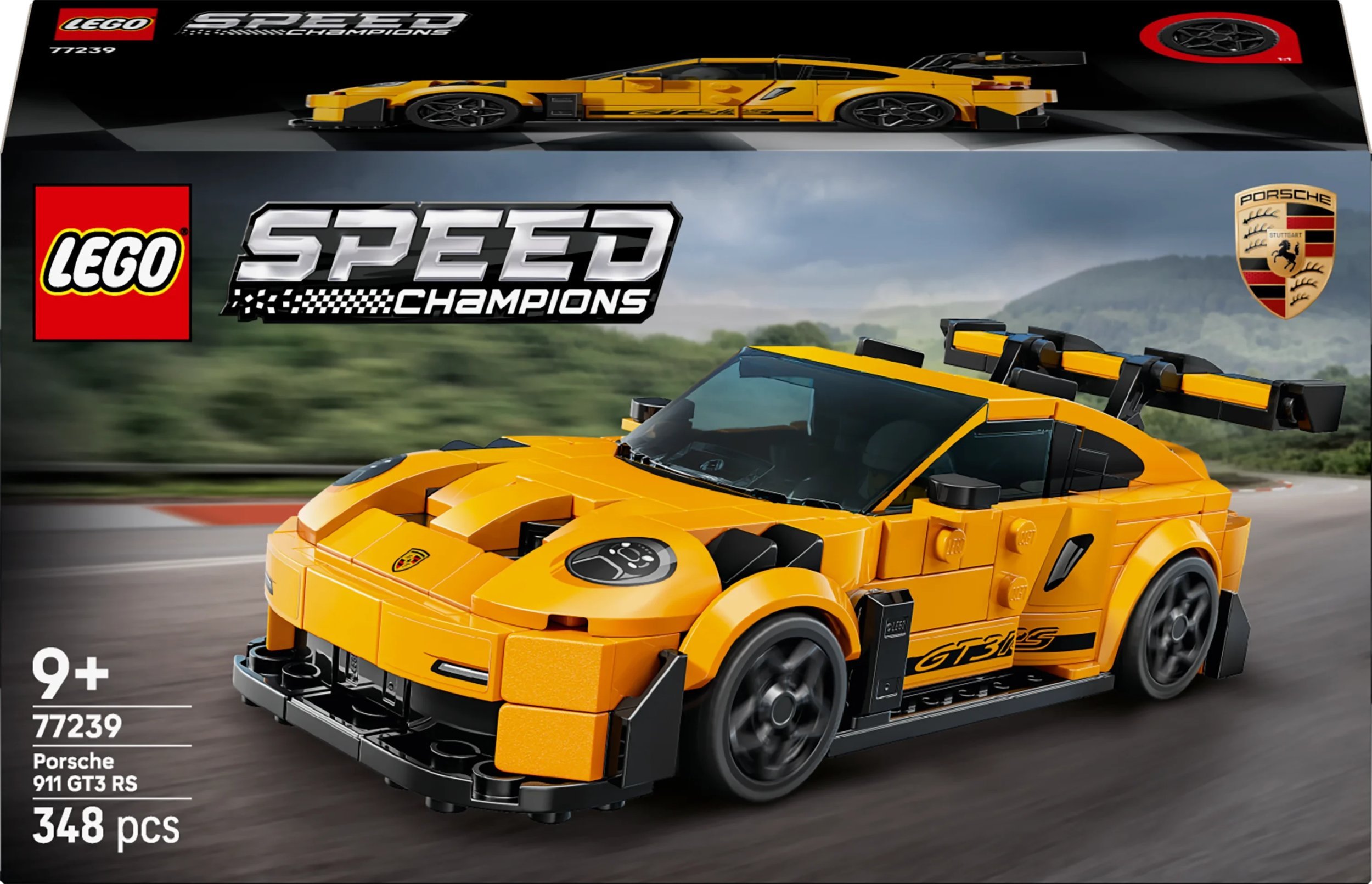 LEGO SPEED CHAMPIONS 77239 Porsche 911 GT3 RS Super Car LEGO konstruktors
