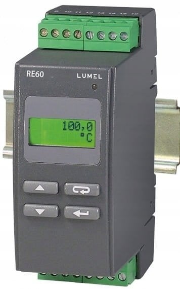 Lumel Regulator temperatury na szyne 01:wej