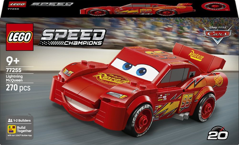 LEGO Blocks Speed Champions 77255 Lightning McQueen LEGO konstruktors