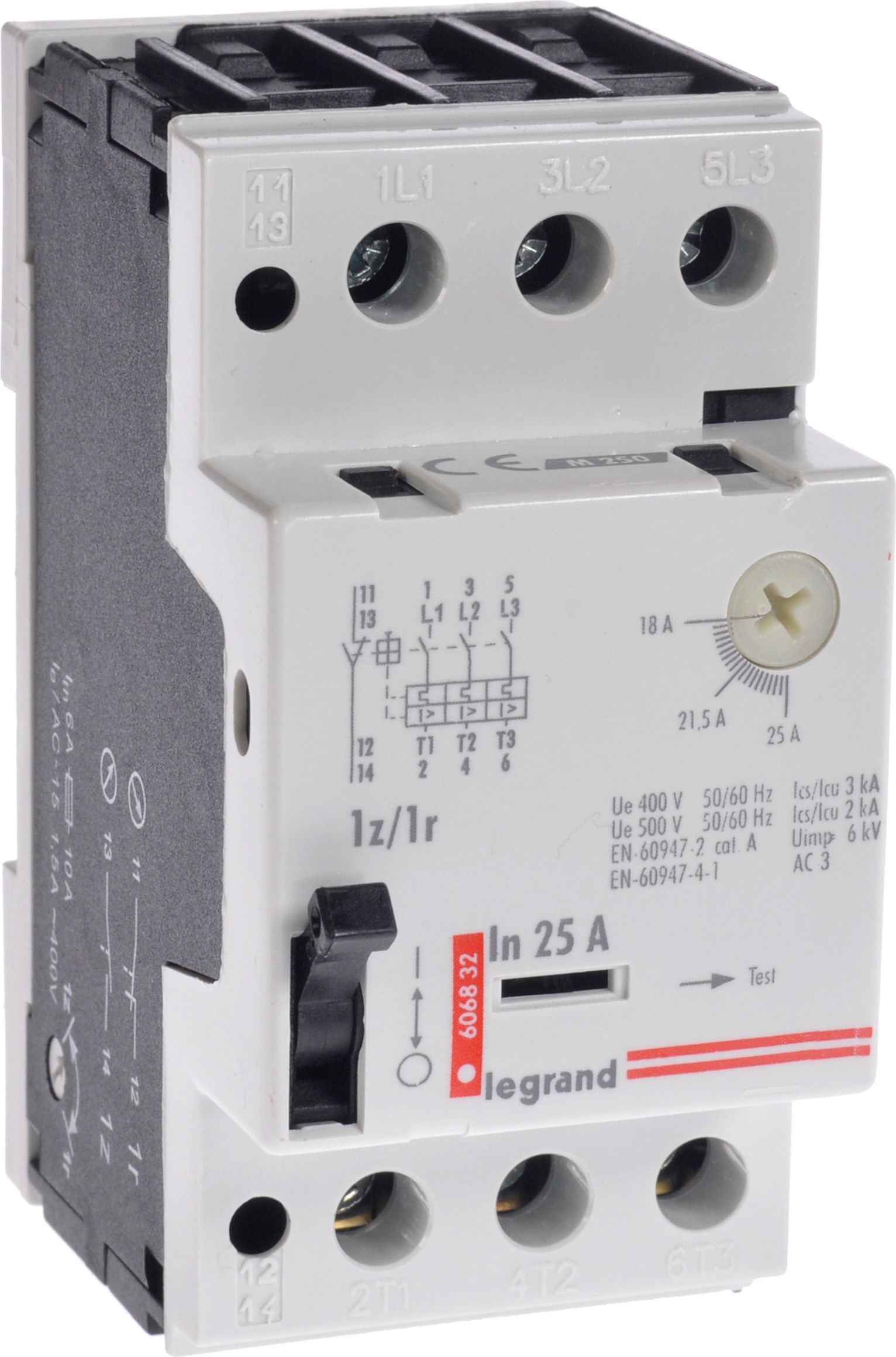 Legrand Wylacznik silnikowy 3P 11kW 18-25A