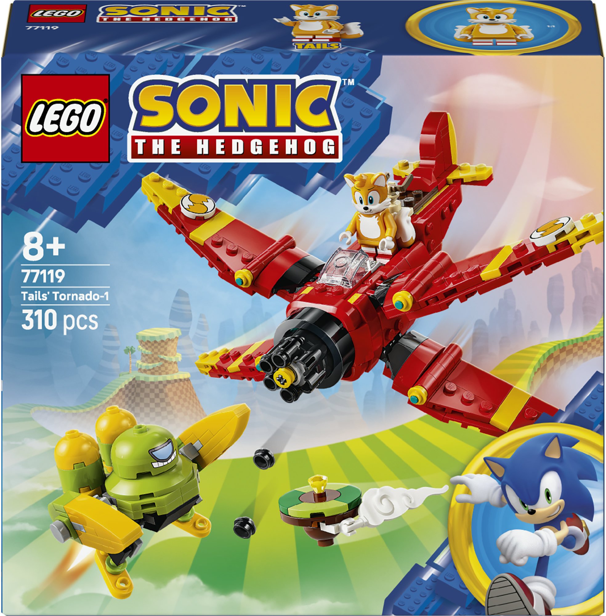 LEGO Sonic Tails i Tornado-1 (77119)