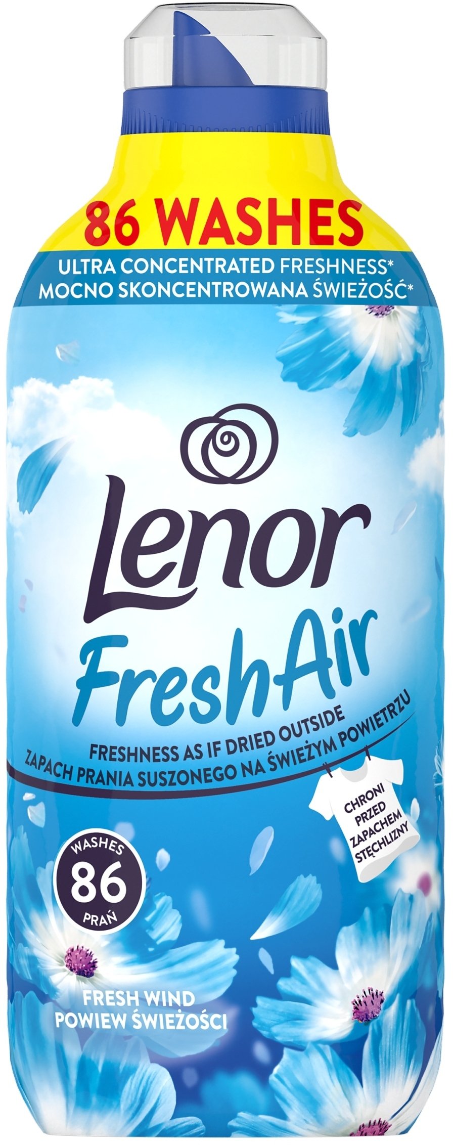 Plyn do plukania Lenor Fresh wind