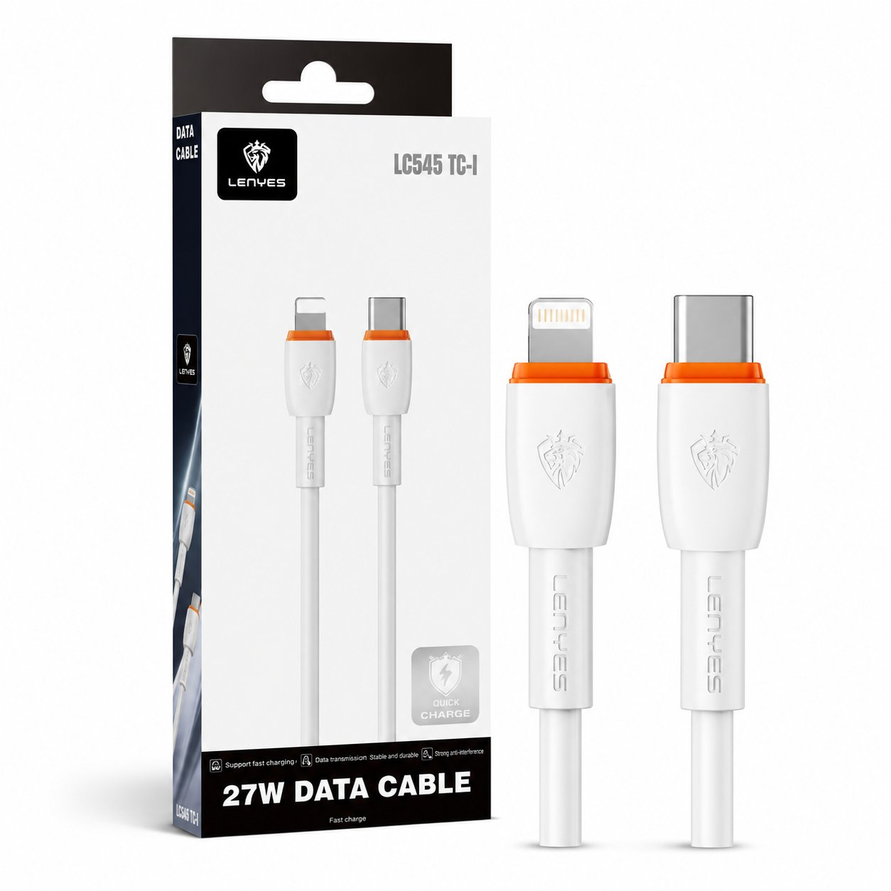 Kabel USB Lenyes USB-C - Lightning