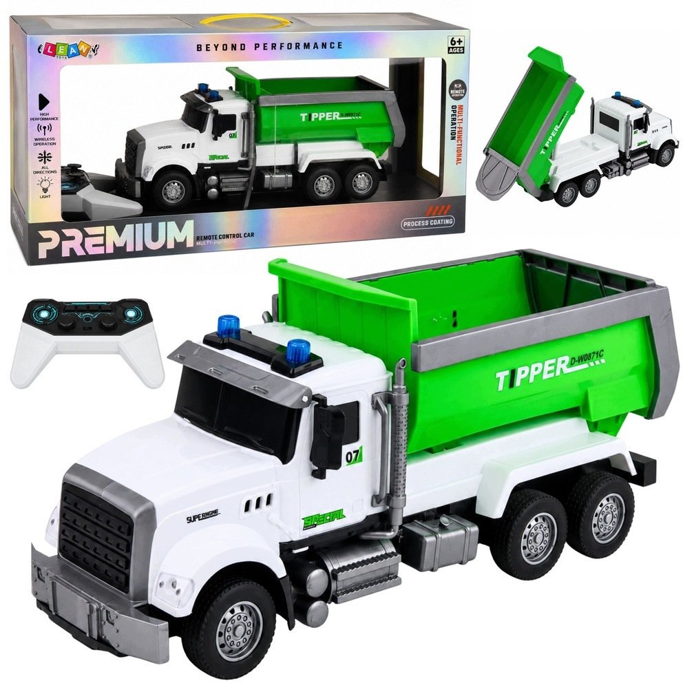 LeanToys Ciezarowka Wywrotka Zdalnie Sterowana RC