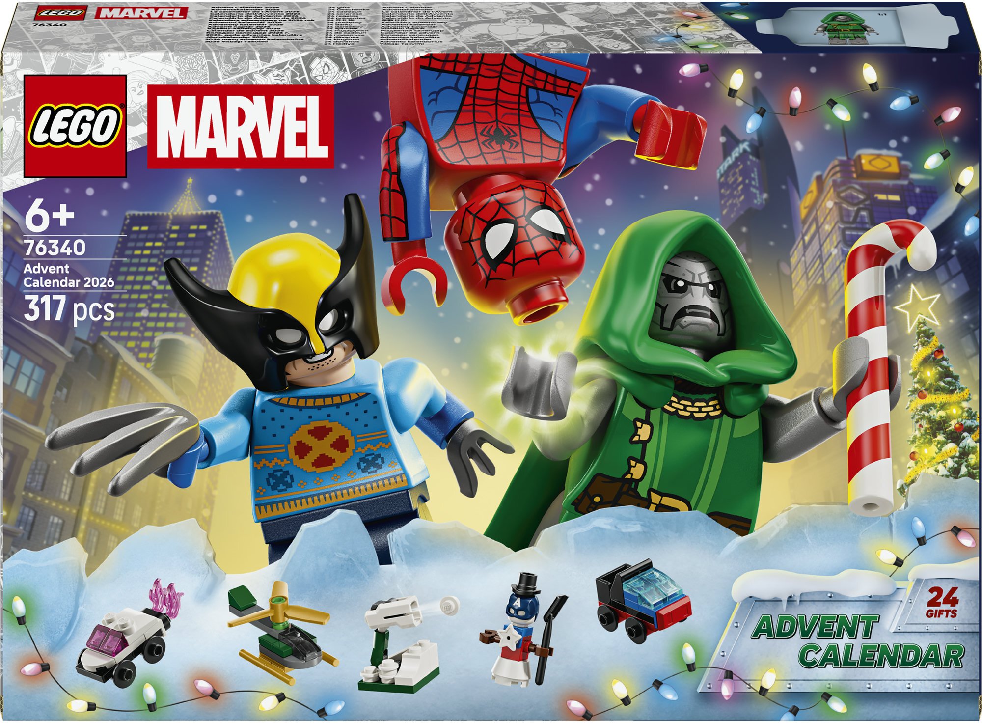 LEGO Marvel Kalendarz adwentowy na 2026