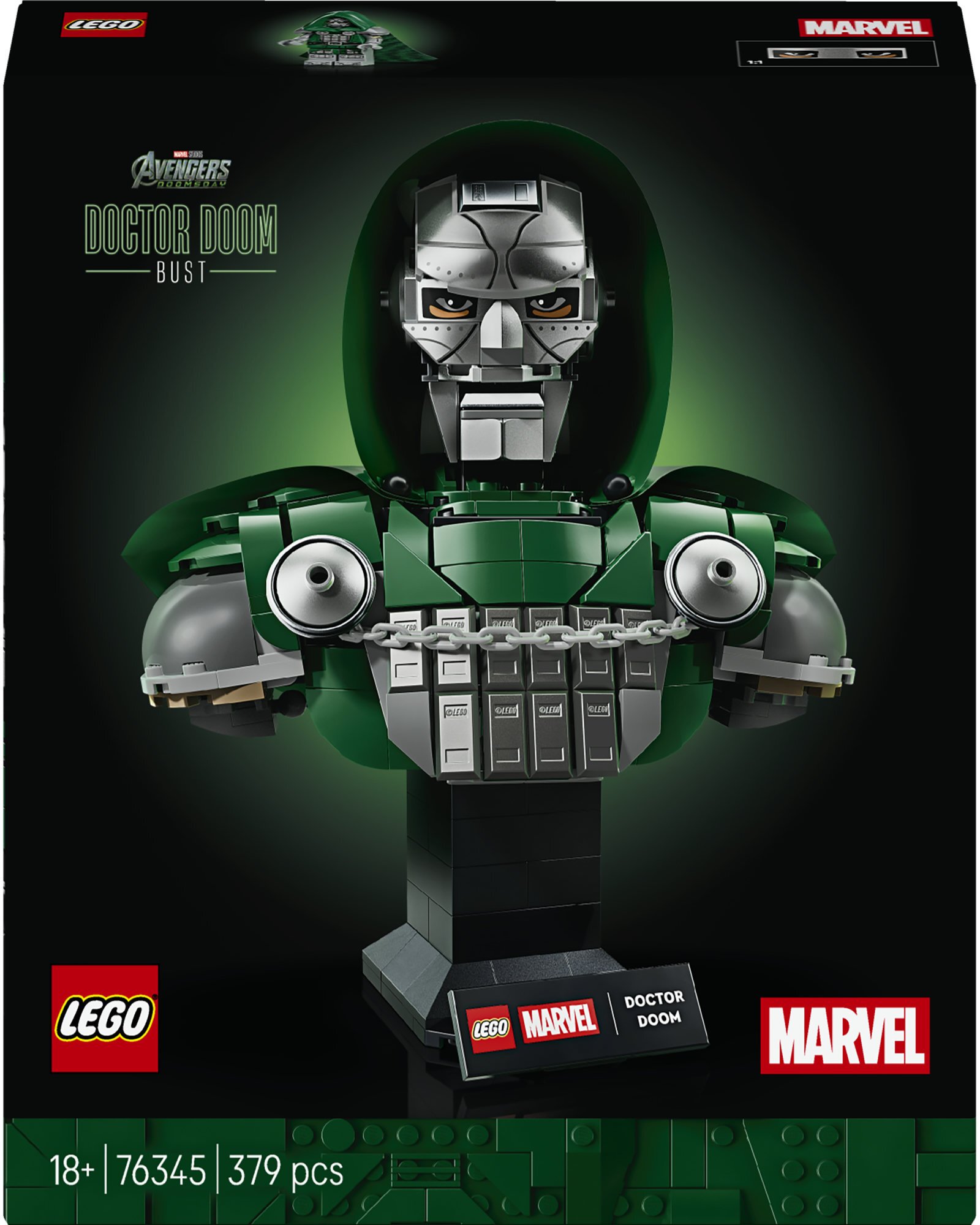 LEGO Marvel Popiersie Doktora Dooma (76345)