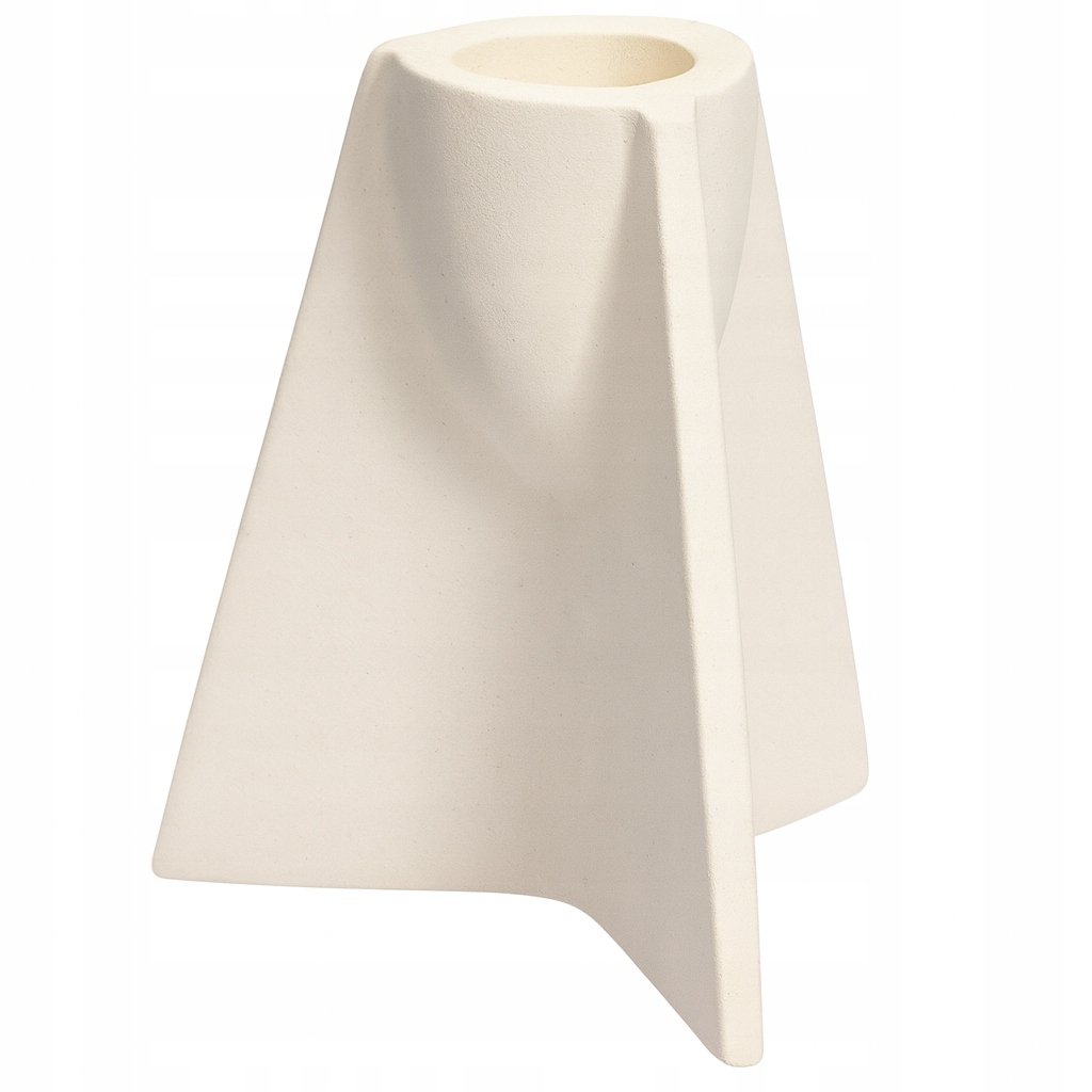 Lumarko Candle holder alumin white 6