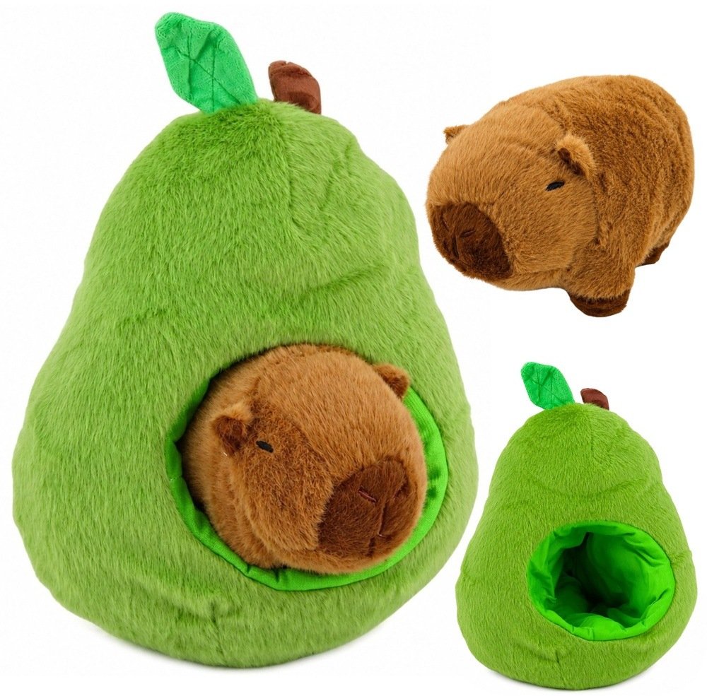 LeanToys Zielone Awokado z Kapibara 2w1