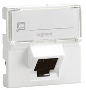 Legrand Mosaic Gniazdo komputerowe pojedyncze RJ45