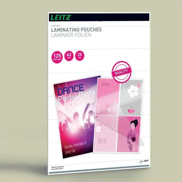 Leitz ILAM Premium Glossy A3 Laminating