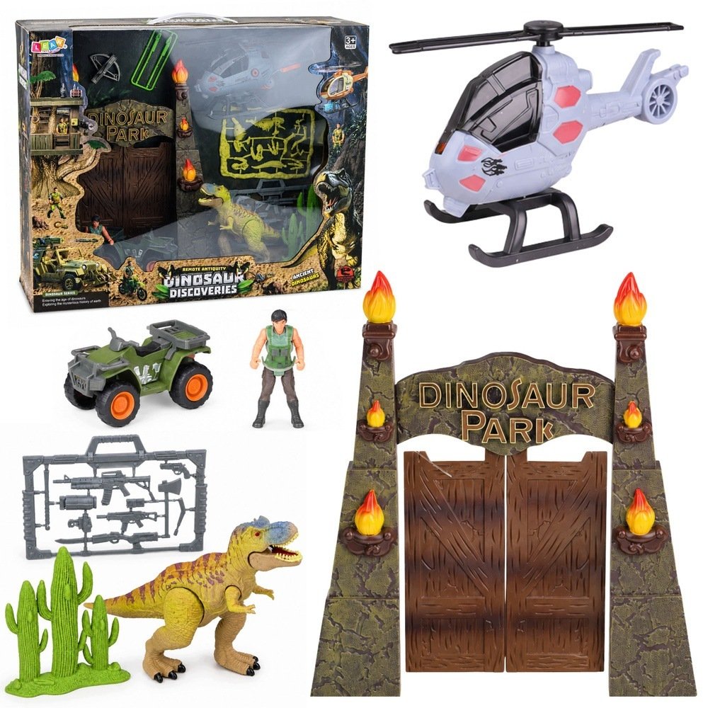 LeanToys Baza Badawcza Park Dinozaurow Brama