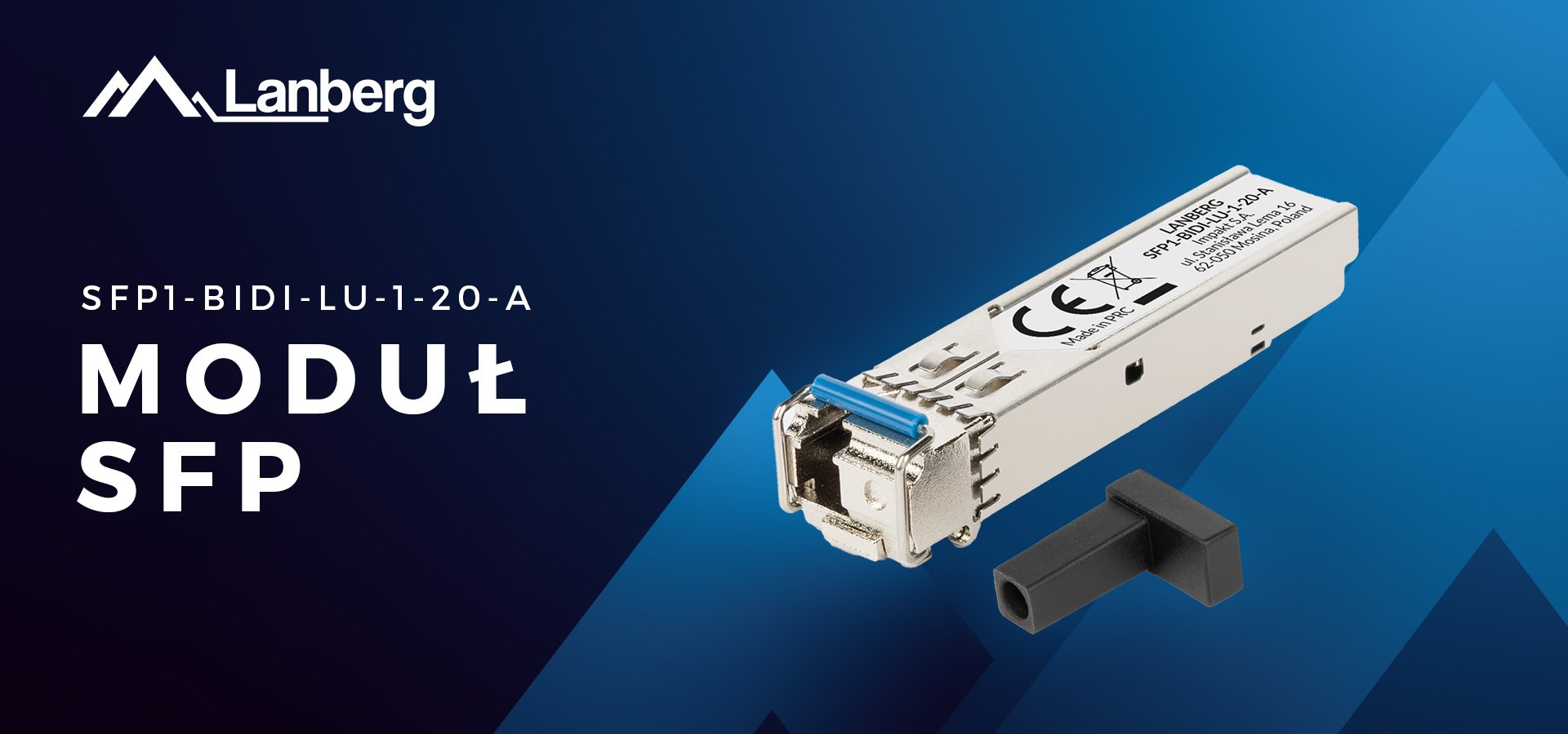 Modul SFP Lanberg Swiatlowodowy SFP BIDI