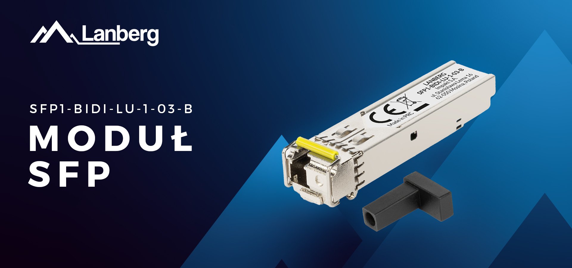 Modul SFP Lanberg Swiatlowodowy SFP BIDI