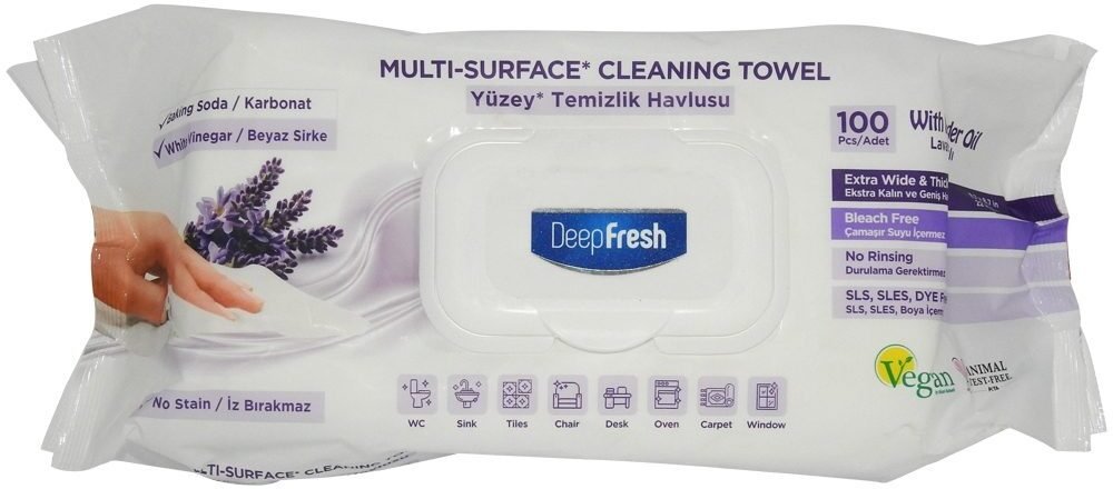 Lumarko Surf clean wipes Laven Deepfresh