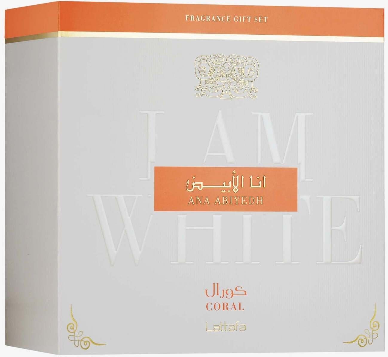 Lattafa Ana Abiyedh Coral Gift Set