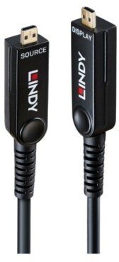 Kabel Lindy Swiatlowodowy typu hybrydowego Micro-HDMI