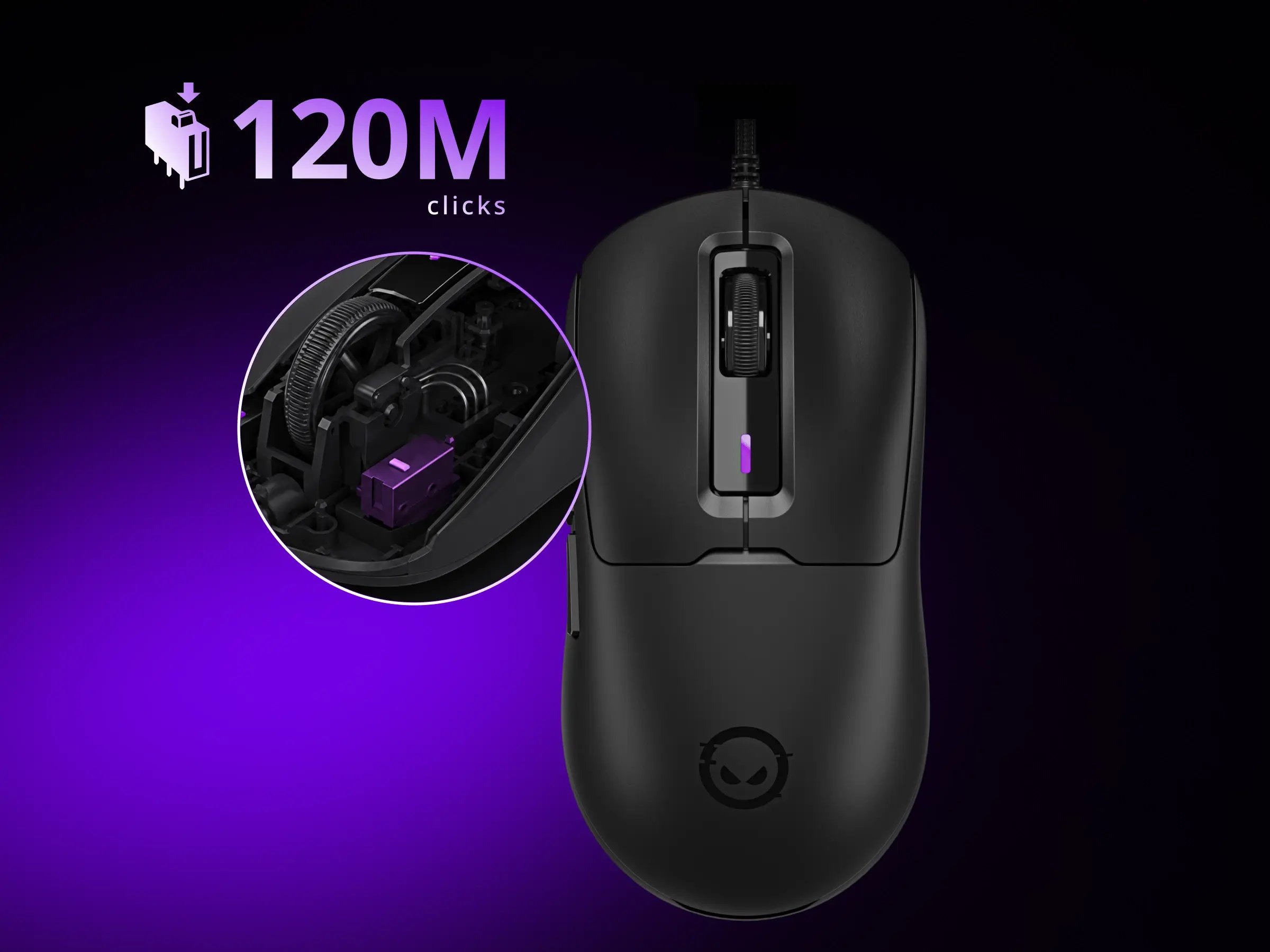 Mysz Lorgar Gaming wired mouse  Pixart
