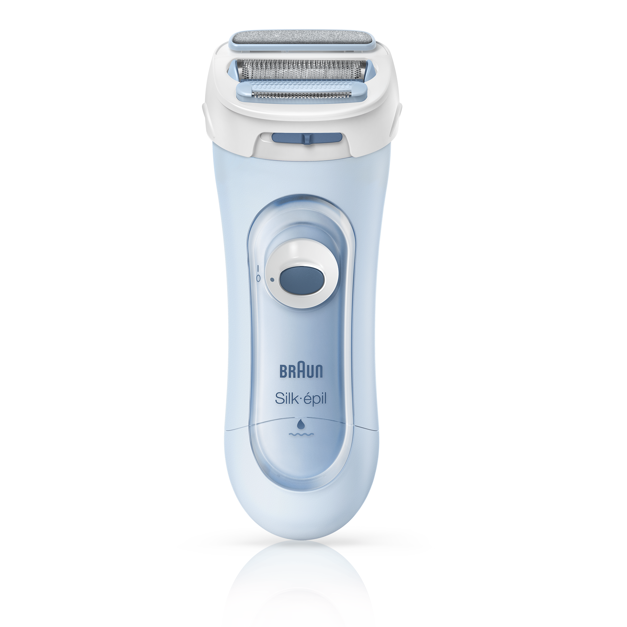 Braun | Lady Shaver | Silk-epil 5160 | Number of power levels 1 | Wet & Dry | Blue