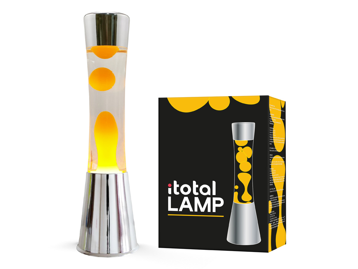 ITotal - Lava Lamp with Silver