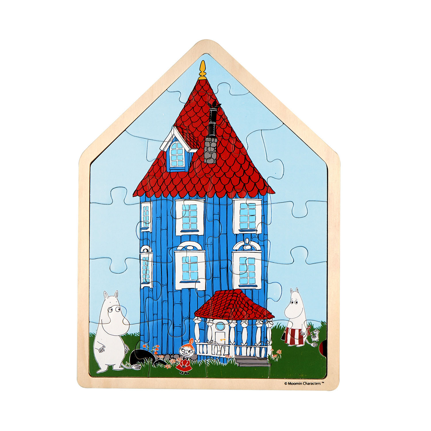 Moomin - Puzzle 19 Pcs Wooden