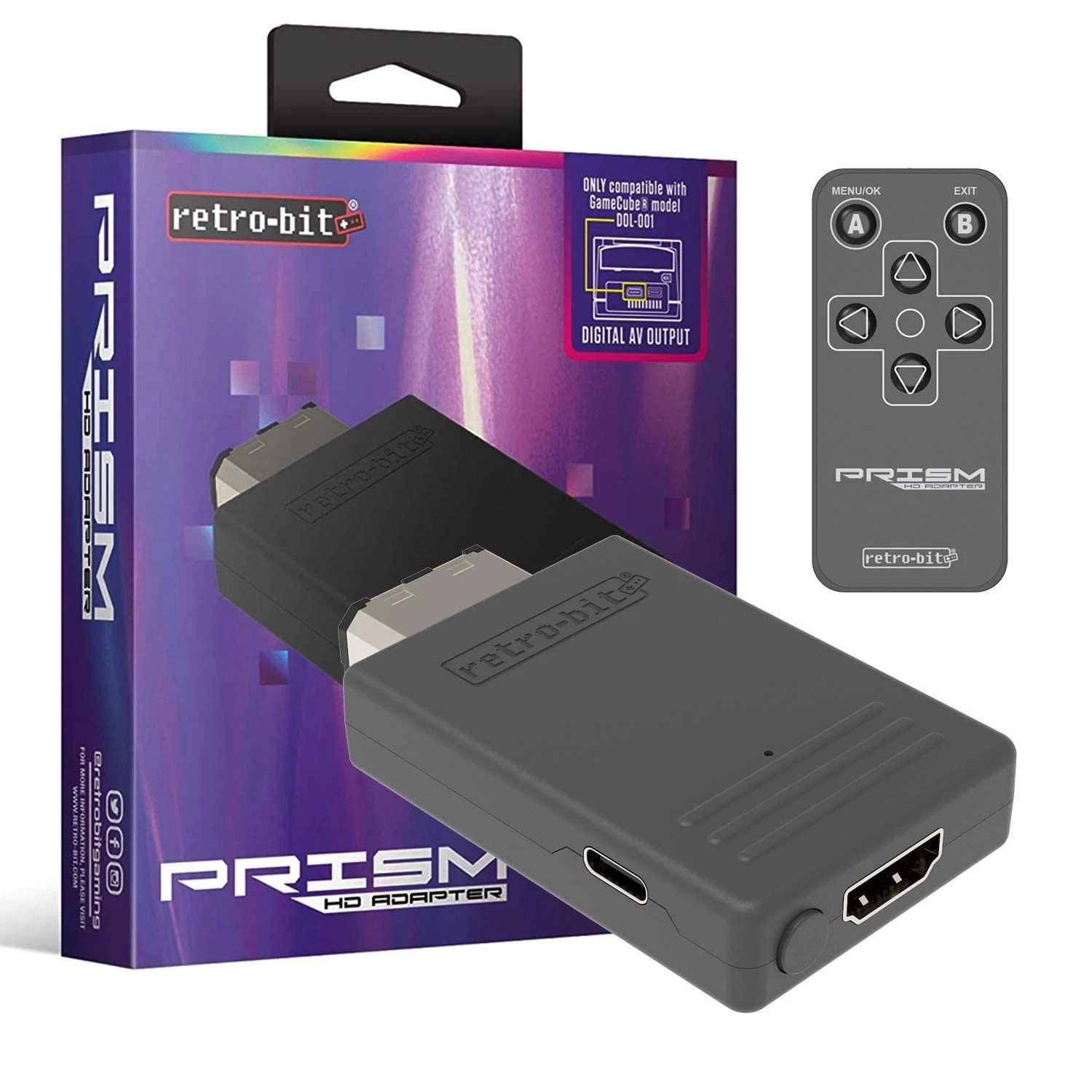 Retro-Bit - Prism HD Adapter Gamecube