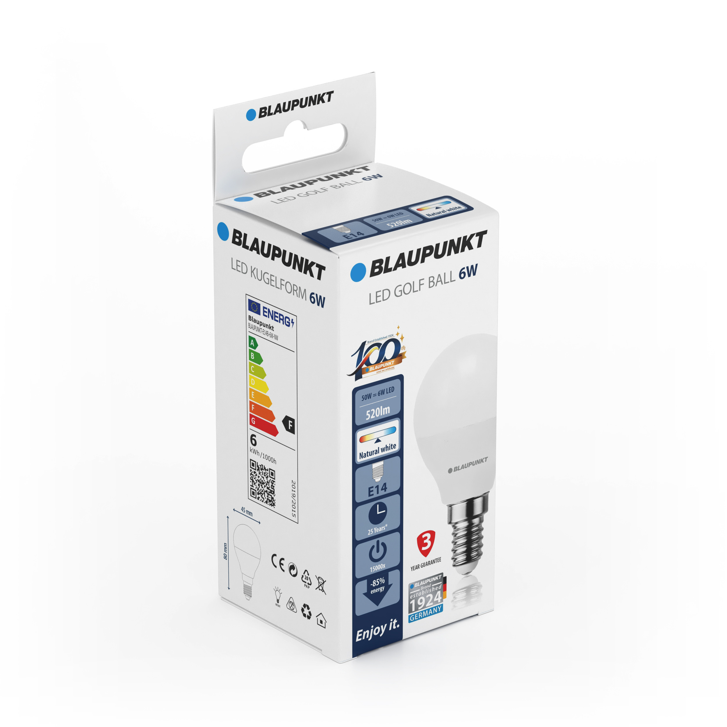 Blaupunkt LED lamp E14 600lm 6W