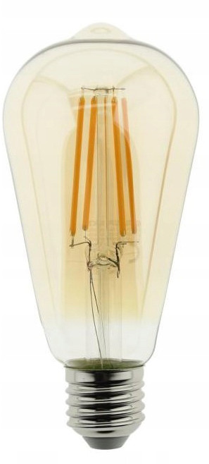 Blaupunkt LED lamp E27 ST64 Amber