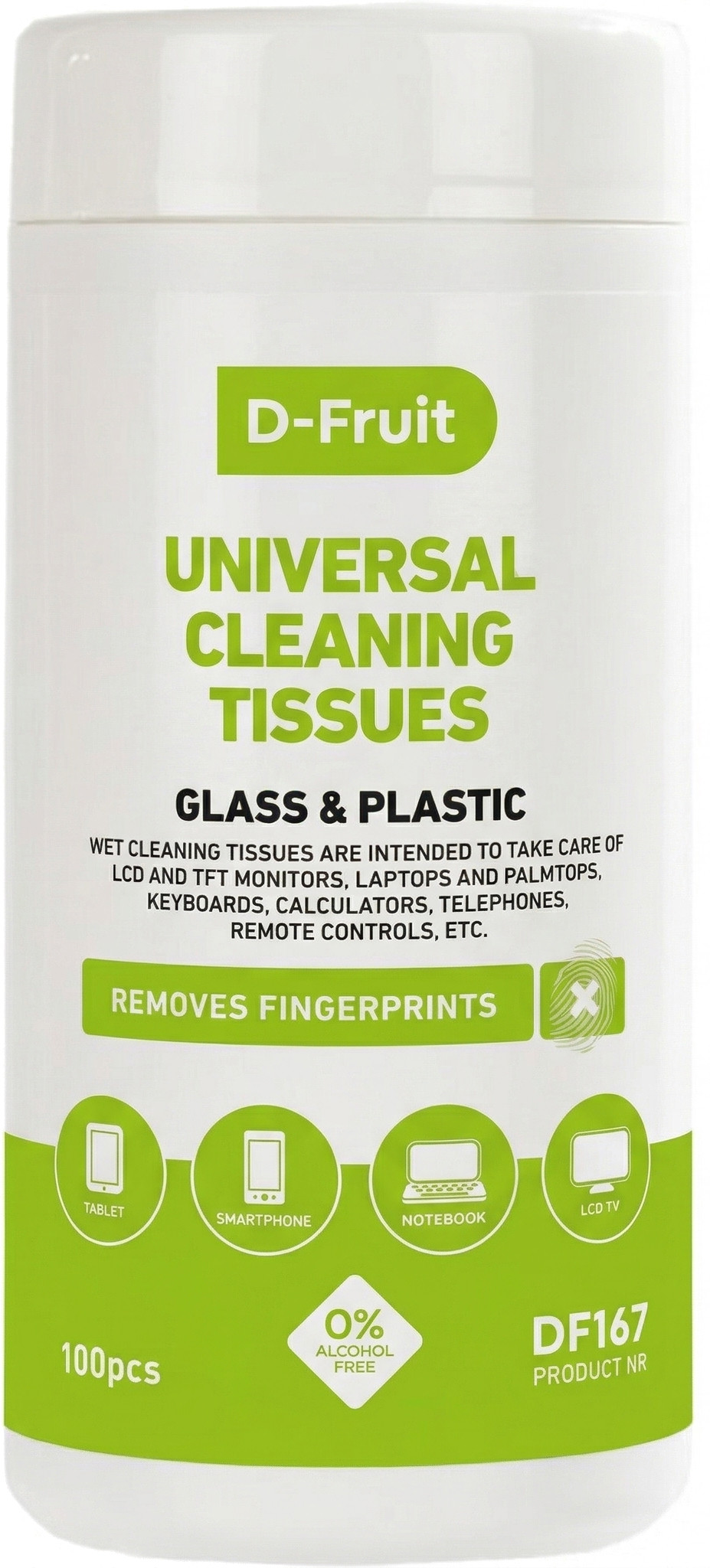 D-Fruit cleaning tissues DF167 100pcs 4741326505355