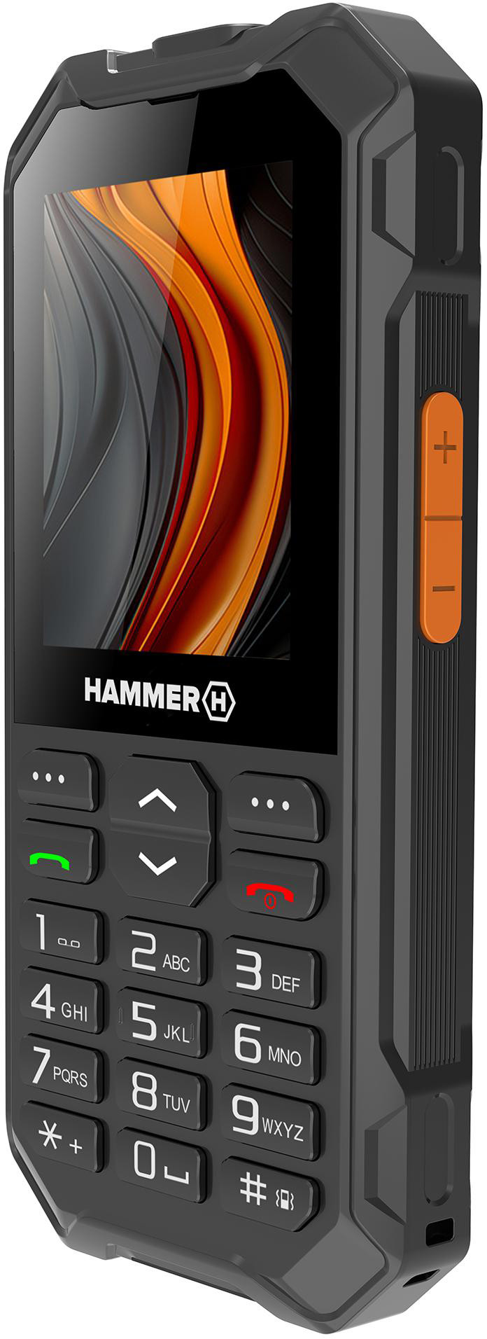 Hammer 6 LTE, black 5902983626558 TEL000927 (5902983626558) Mobilais Telefons