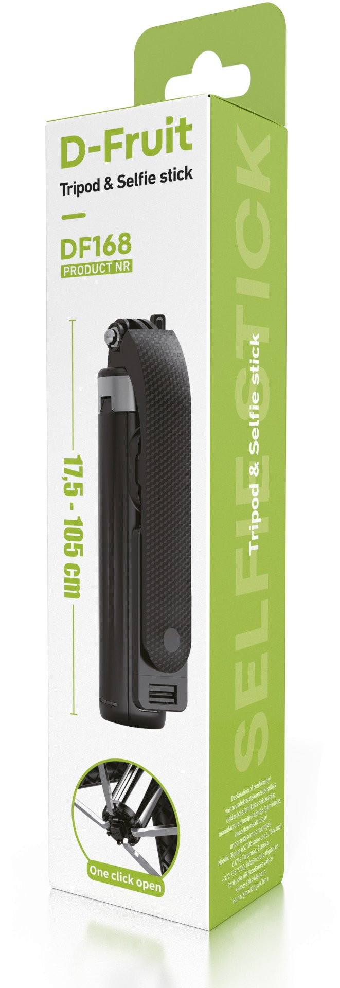 D-Fruit tripod-selfie stick DF168 4741326405341 40534