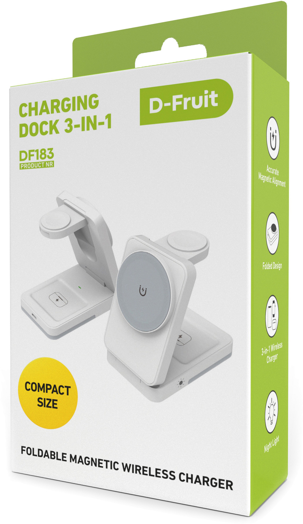 D-Fruit wireless charging station 3in1 DF183