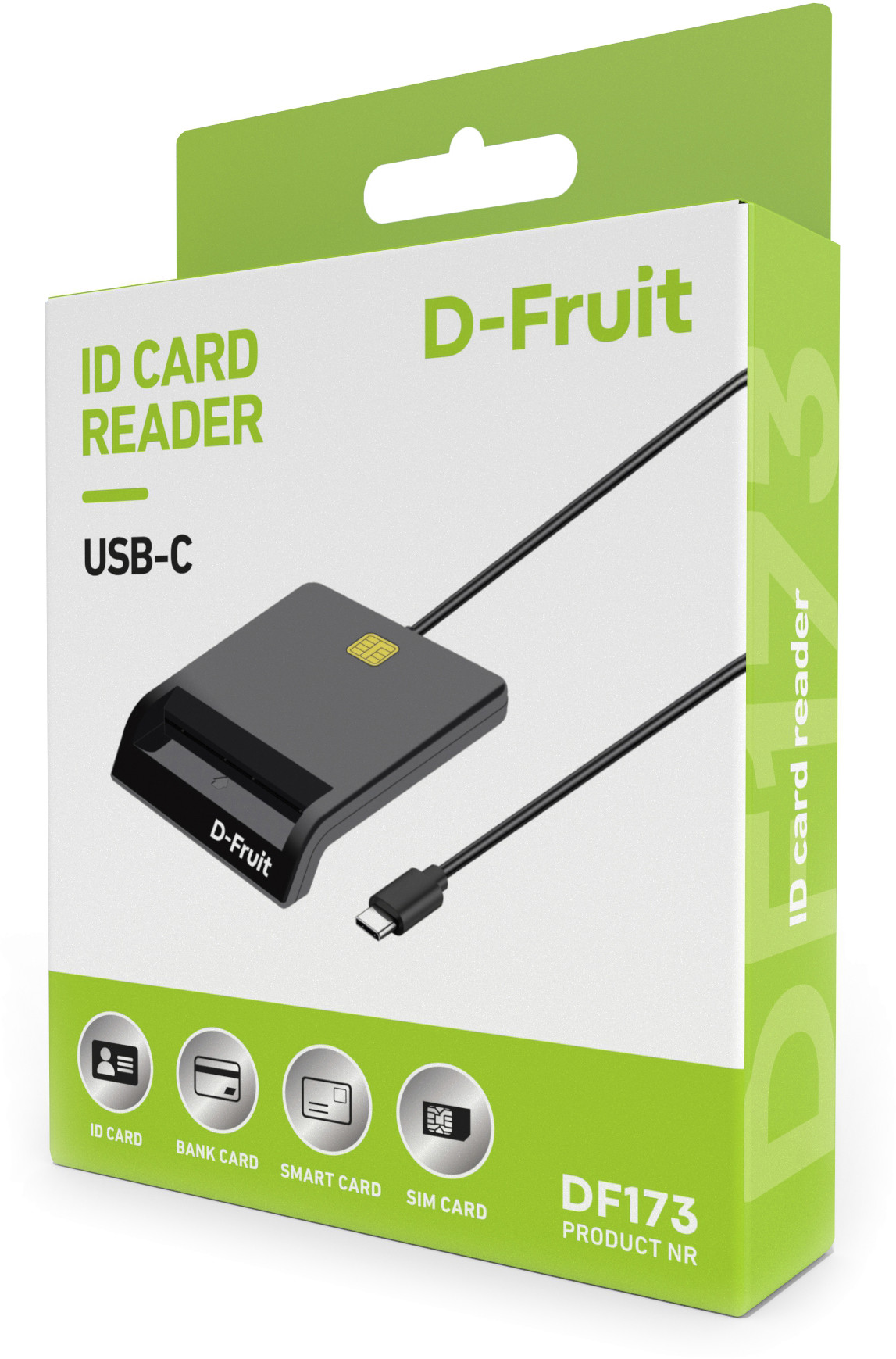 D-Fruit ID card reader USB-C DF173