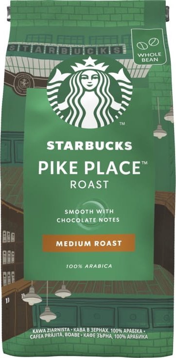 Starbucks Pike Place Roast 200 g piederumi kafijas automātiem