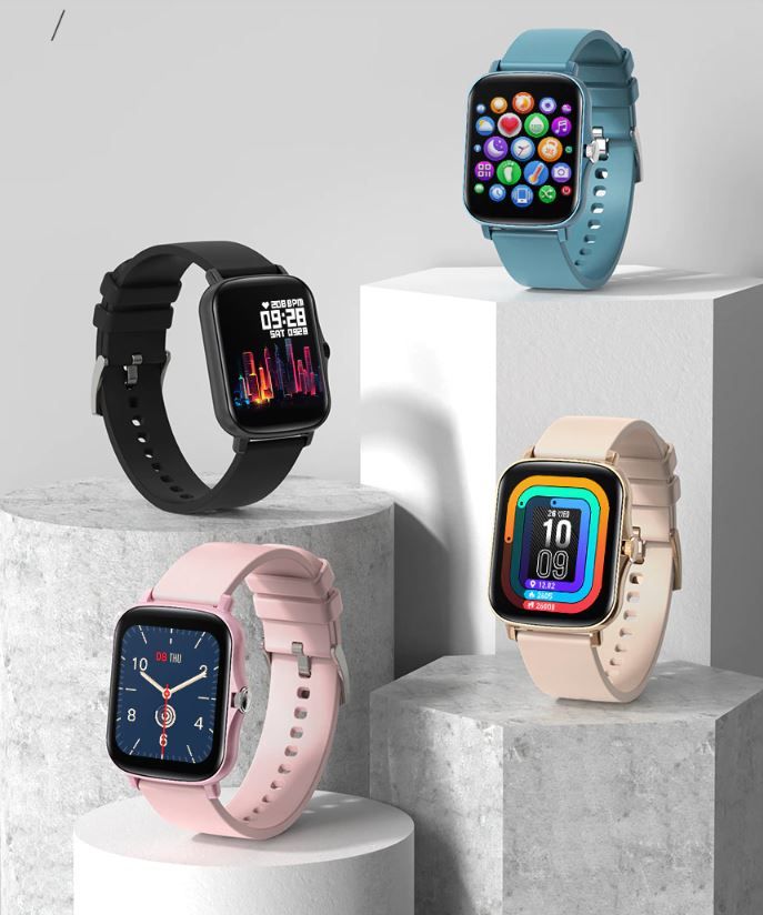 Smartwatch Senbono Lady Y20 Czarny  (30015) 30015 (5904238703151) Viedais pulkstenis, smartwatch