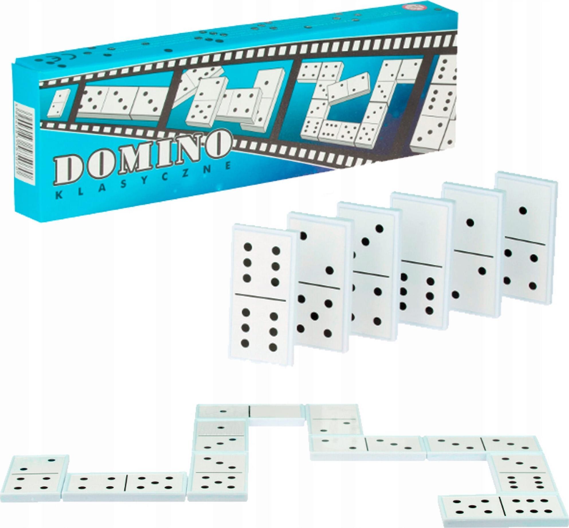 Swede Domino klasyczne plastikowe duze Swede