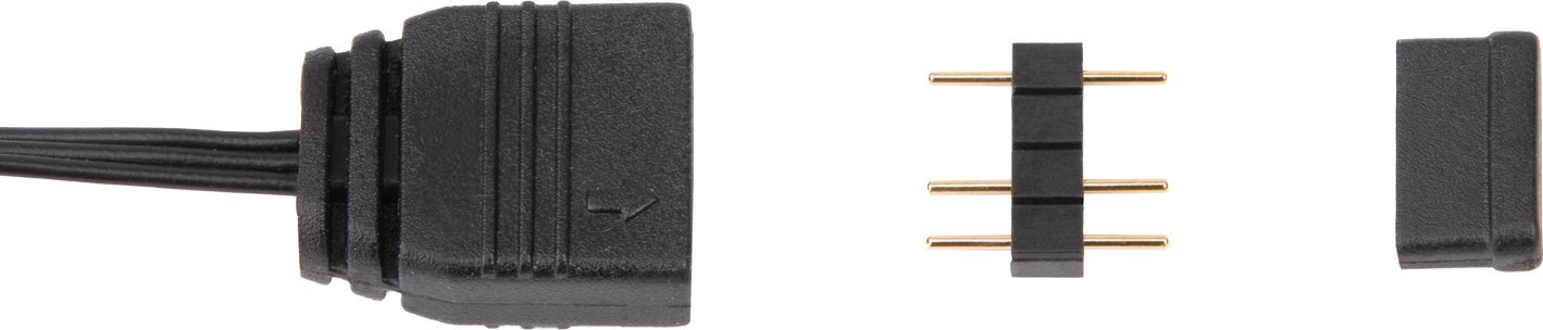 SilverStone ARGB 4-Fach Splitterkabel - 30cm