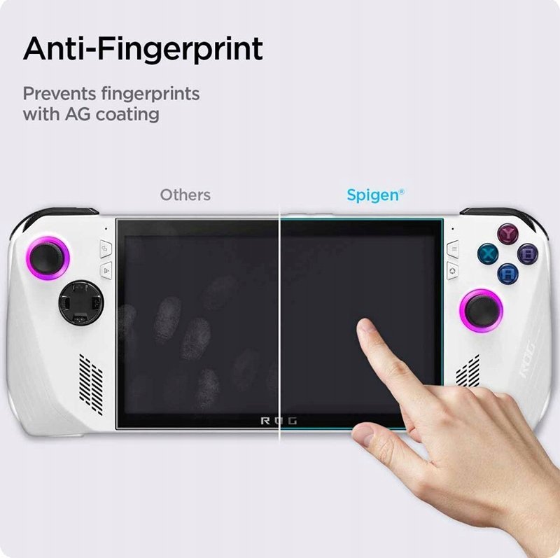 Spigen Glas.TR Slim Asus Rog Ally szkło hartowane AGL07033 Mobilais Telefons