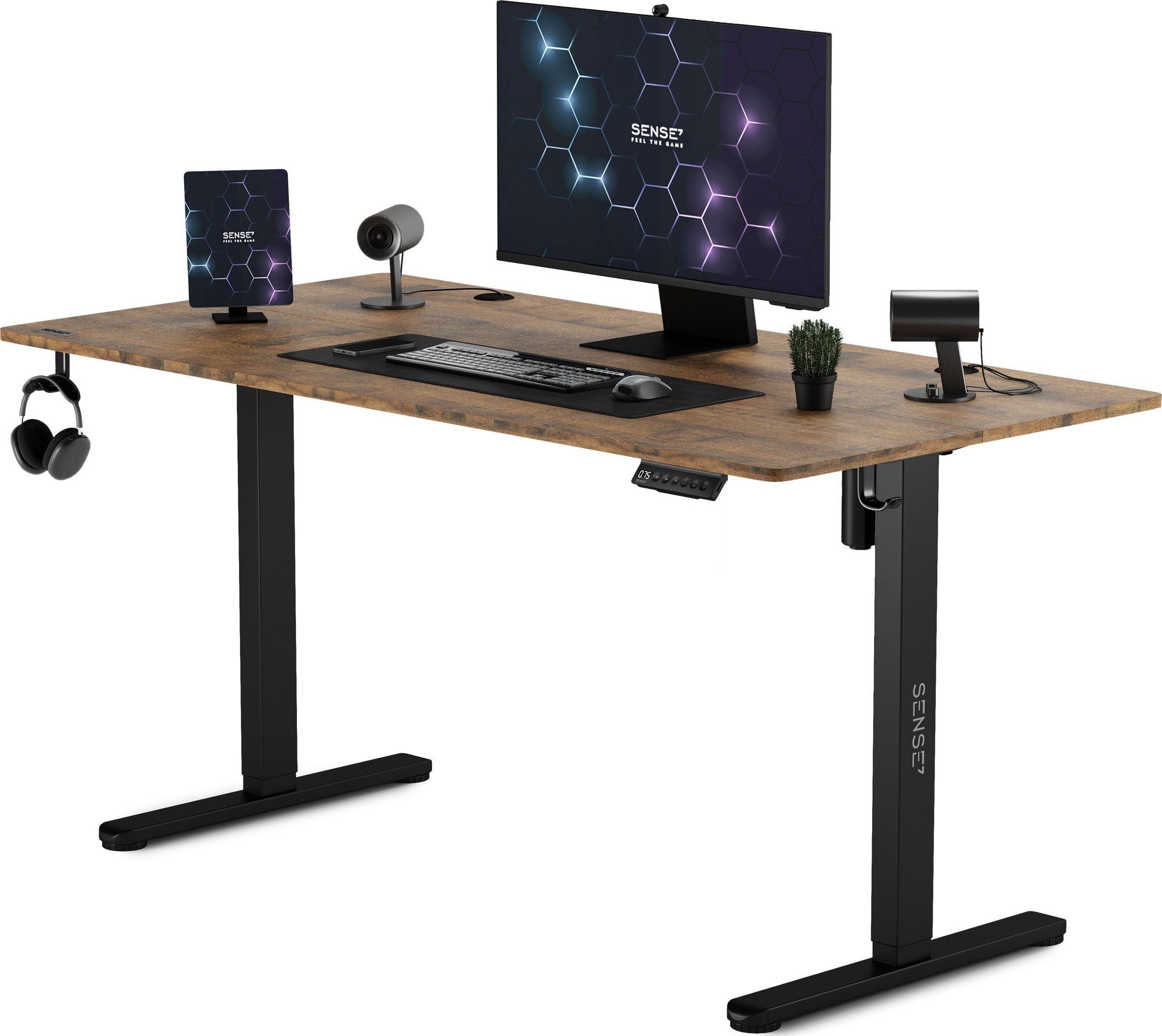 SENSE7 Nojo Wenge Desk 140 cm