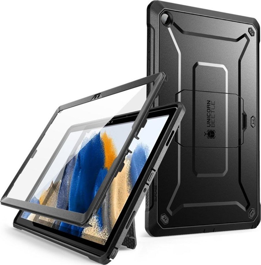 Supcase Unicorn Beetle Pro Galaxy Tab A9+ Plus 11.0 X210 / X215 / X216 Black maciņš, apvalks mobilajam telefonam