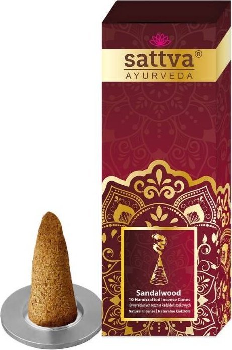 Sattva Incense Sticks Cones kadzidla stozkowe