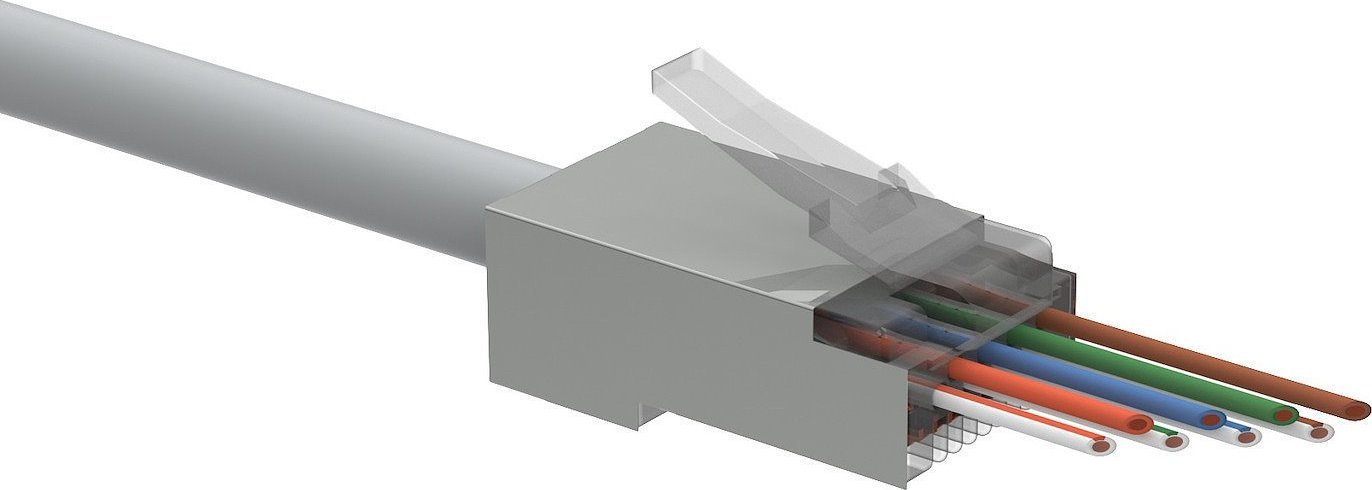 Solarix Solarix Univerzalni EASY konektor RJ45