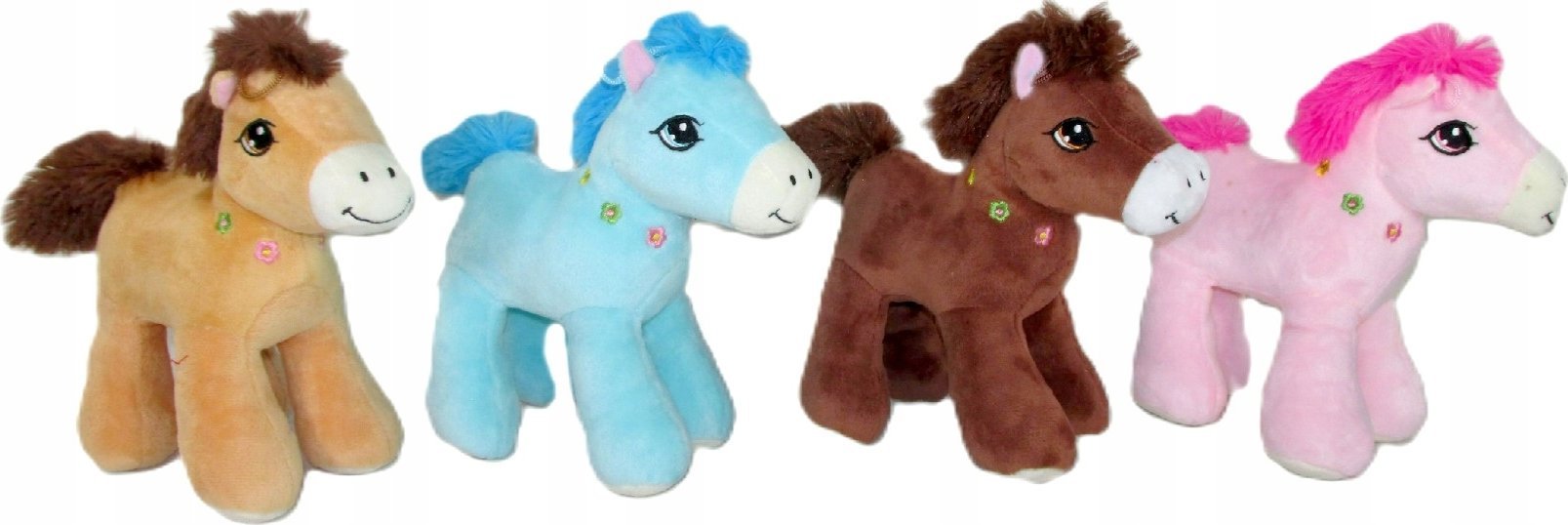 Sun-day K-1289 plush toy horse 15cm mix colors
