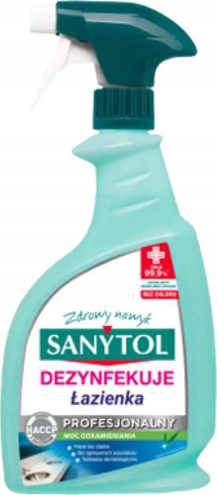 SPRAY DO LAZIENKI 750ML SANYTOL PROFESIONALNY