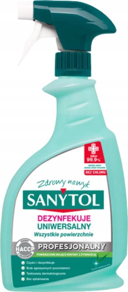 SPRAY UNIWERSALNY 750ML SANYTOL PROFESJONALNY SANY-PR-001-12