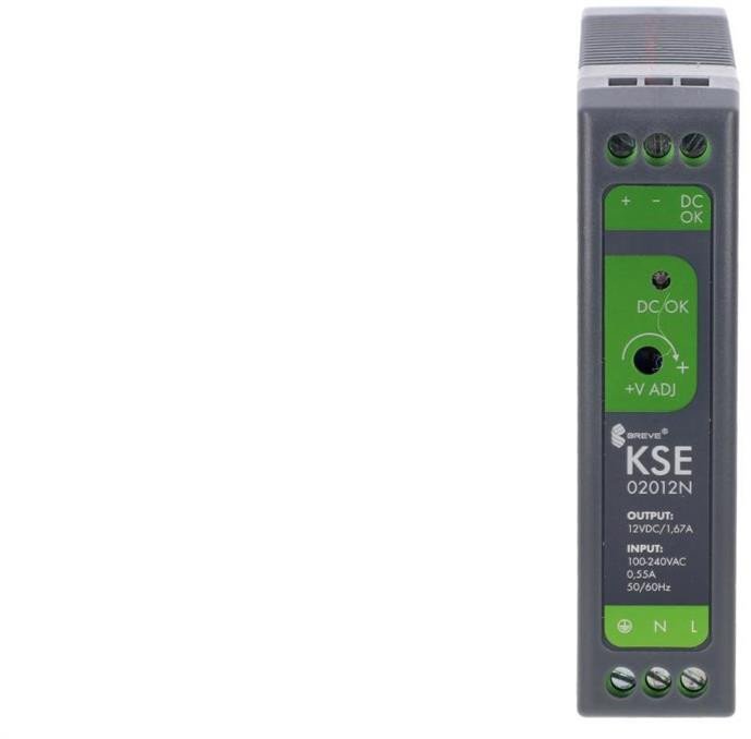 SilentiumPC Zasilacz impulsowy KSE 02012P 230/