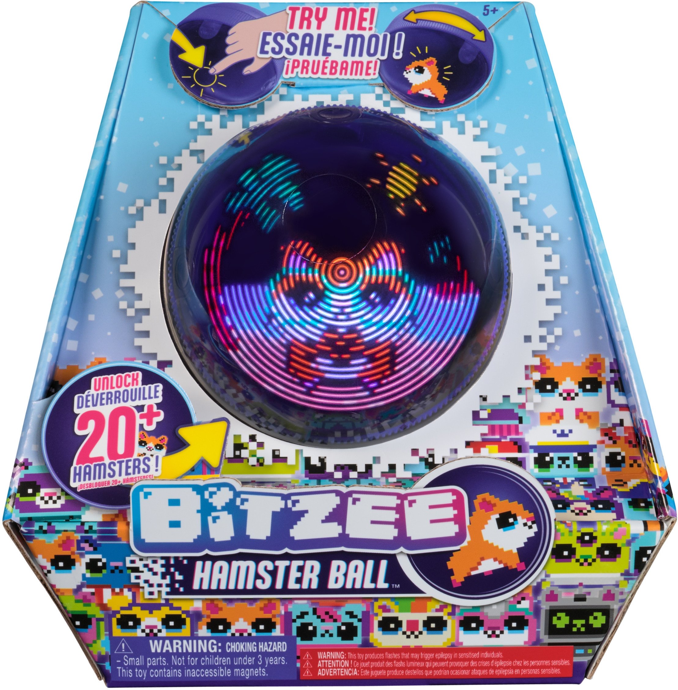 Spin Master - Bitzee Hamster Ball Interactive A+ bērnu rotaļlieta