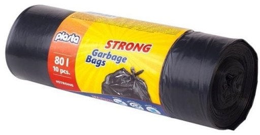 Staples GARBAGE BAGS PLASTA STRONG 80L