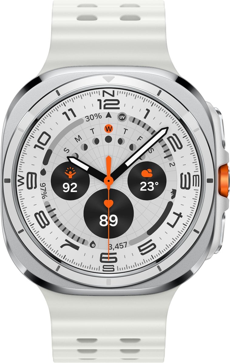 Smartwatch Samsung Galaxy Watch Ultra LTE 47mm (2025) Bialy (SM-L705FAW2DBT) SM-L705FAW2DBT (8806097625483) Viedais pulkstenis, smartwatch Smartwatch Samsung Galaxy Watch Ultra LTE 47mm (2025) Bialy (SM-L705FAW2DBT) SM-L705FAW2DBT (8806097625483) Viedais pulkstenis, smartwatch