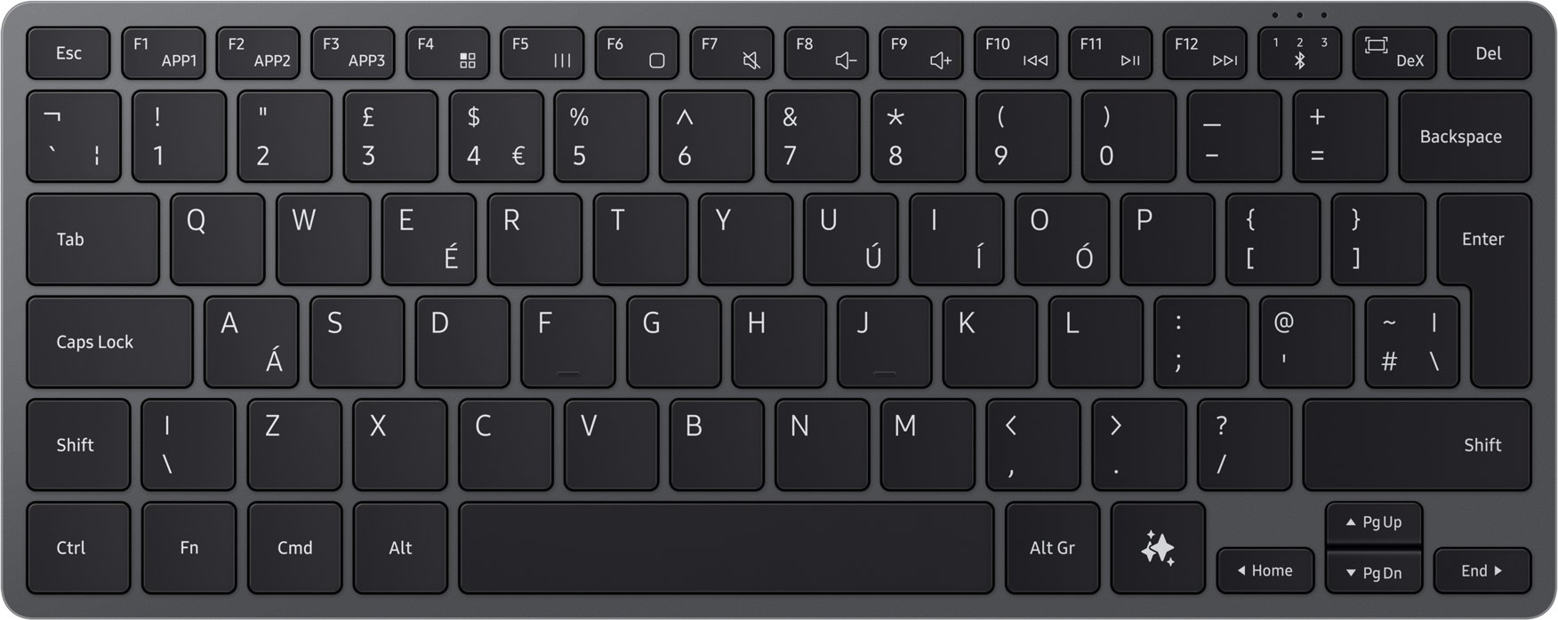 Samsung EJ-B7800 Smart Keyboard  Dark Gray